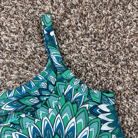 Prana Lexi Teal and Blue Athletic Dress with Built in Bra Size Small - Picture 9 of 9